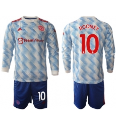 Men Manchester United Long Sleeve Soccer Jerseys 537