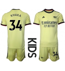 Kids Arsenal Soccer Jerseys 003