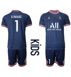 Kids Paris Saint Germain Soccer Jerseys 062