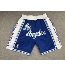 Los Angeles Lakers Basketball Shorts 020