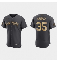 Men Clay Holmes New York Yankees 2022 Mlb All Star Game Authentic Charcoal Jersey