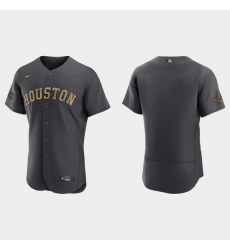 Men Houston Astros 2022 Mlb All Star Game Authentic Charcoal Jersey