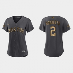 Women Xander Bogaerts Boston Red Sox 2022 Mlb All Star Game Replica Charcoal Jersey