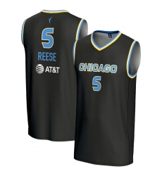 Men gameday greats angel reese #5 black chicago sky lightweight basketball jersey