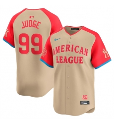 Men American League  35 Adley Rutschman Cream 2024 All Star Elite Stitched Baseball Jersey 5