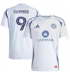 Men's Chicago Fire Hugo Cuypers adidas Light Blue 2025 The Municipal Kit Replica Player Jersey