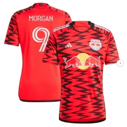 Men New York Red Bulls Lewis Morgan adidas Red 2024 Legacy Replica Player Jersey