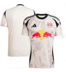 Men New York Red Bulls adidas Tan 2025 Stone Kit Replica Jersey