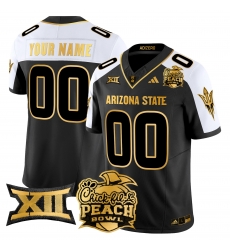 Men Women Youth Arizona State Sun Devils 2025 Peach Bowl Gold Vapor Limited Custom Jersey V2 All Stitched Aternate Men Women Youth Arizona State Sun Devils 2025 Peach Bowl Gold Vapor Limited Custom Jersey V2 All Stitched Aternate