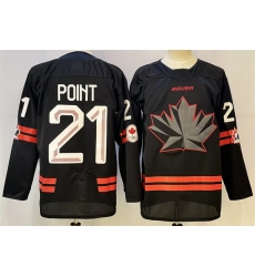 Men Canada Hockey 21 Brayden Point Black Stitched Jersey Men Canada Hockey 21 Brayden Point Black Stitched Jersey