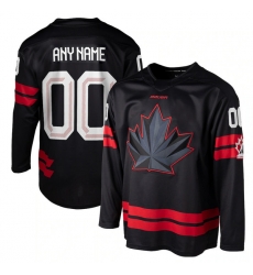 Men Women Youth Hockey Canada Black 2026 Replica Custom Jersey Men Women Youth Hockey Canada Black 2026 Replica Custom Jersey