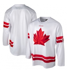 Mens Hockey Canada blank 2026 Replica Jersey White Mens Hockey Canada blank 2026 Replica Jersey White