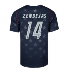 USA 2026 FIFA World Cup Soccer Star Stadium Jersey Set ( Have Shorts ) Alejandro Zendejas #14 USA 2026 FIFA World Cup Soccer Star Stadium Jersey Set ( Have Shorts ) Alejandro Zendejas #14