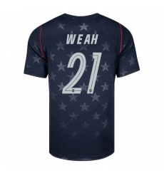 USA 2026 FIFA World Cup Soccer Star Stadium Jersey Set ( Have Shorts ) Timothy Weah #21 USA 2026 FIFA World Cup Soccer Star Stadium Jersey Set ( Have Shorts ) Timothy Weah #21