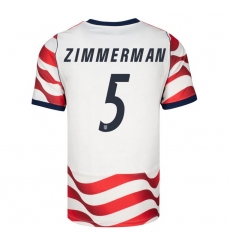 USA 2026 FIFA World Cup Soccer White Jersey Set ( Have Shorts ) Walker Zimmerman #5 USA 2026 FIFA World Cup Soccer White Jersey Set ( Have Shorts ) Walker Zimmerman #5