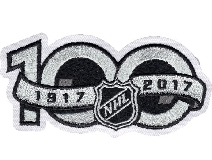 Youth Miami Marlins NHL 100th Anniversary Patch Biaog